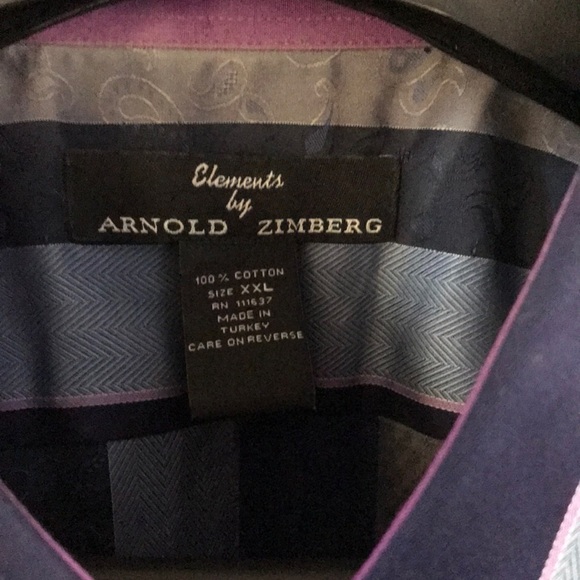 Elements by Arnold Zimberg XXL Dress Shirt - Picture 2 of 7